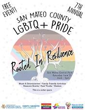 Pride event flyer